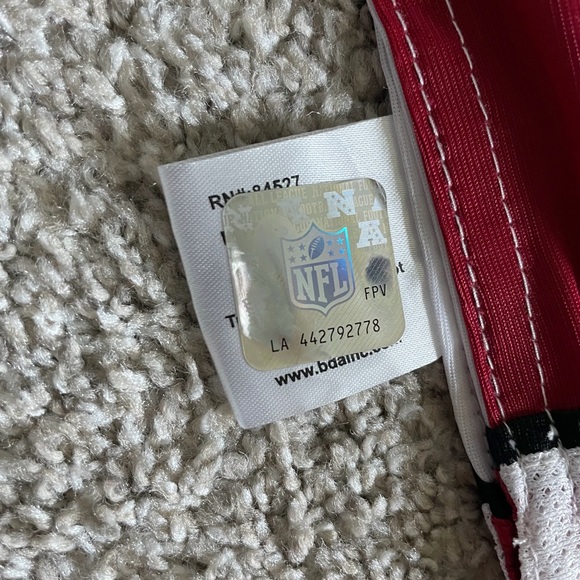 Youth XL Arizona Cardinals NFL Flag Football Reversible Jersey Red/White - Picture 6 of 12